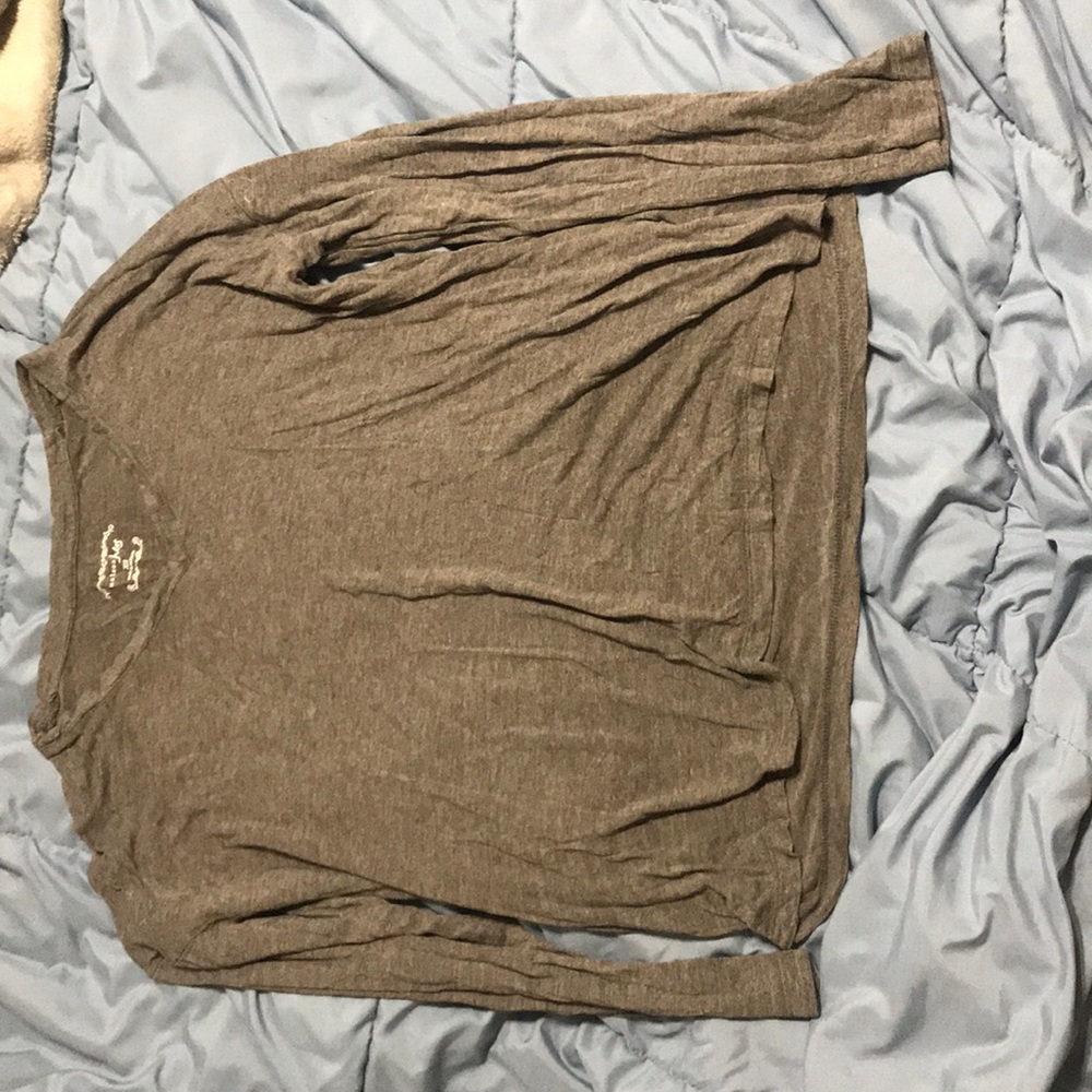 Grey thin shirt